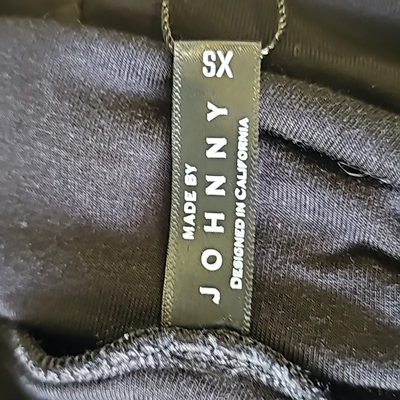 JOHNNY Premium designed in Californication. Black Wide bell bottoms size XS. NWT - Picture 5 of 6